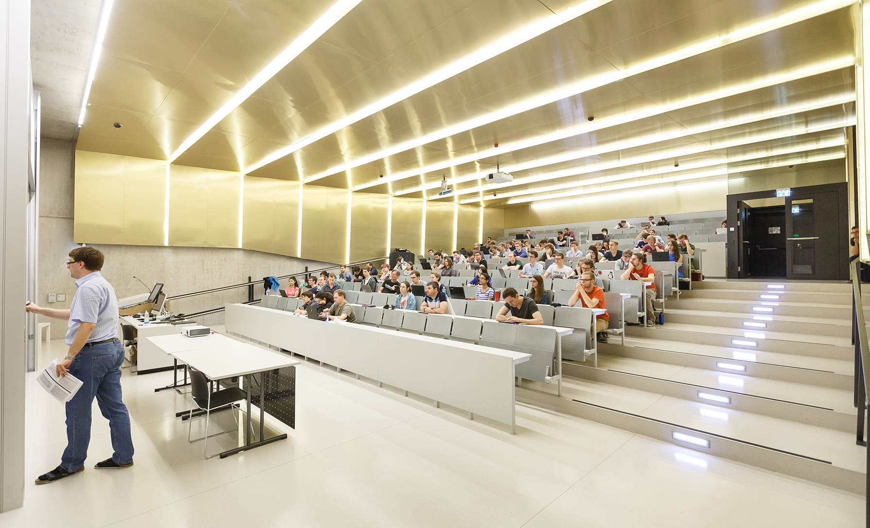 big lecture hall of Faculty of Informatics